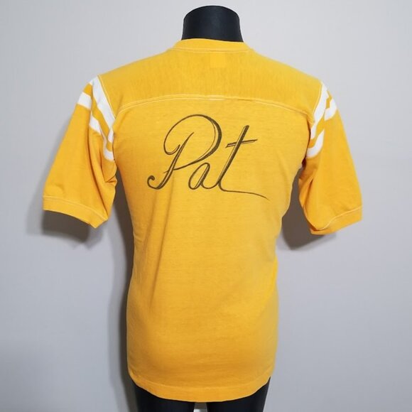 Vintage New Orleans Football Saints Pat Air Brushed Jersey Tee Shirt XL - Picture 7 of 13